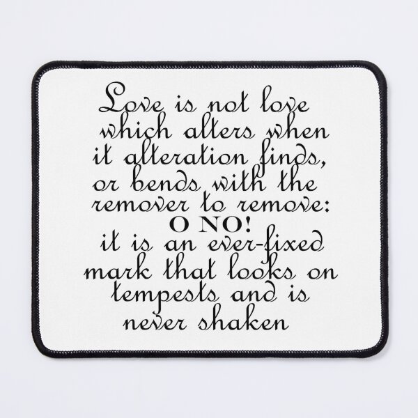 Item preview, Shakespeare's Sonnet 116 designed and sold by Adidit.