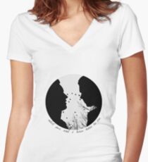 gallavich shameless Women's Fitted V-Neck T-Shirt