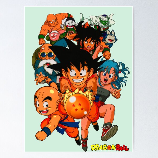 Kundan Store - Goku Super Saiyan God Anime Series HD Wall Poster