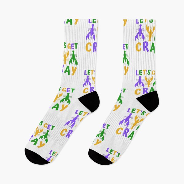 Item preview, Let's get Cray - Mardi Gras - NOLA - Crawfish designed and sold by CaitU.