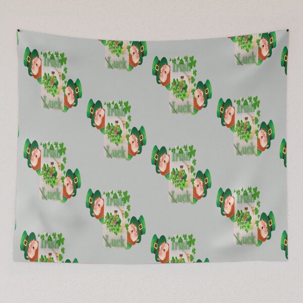 Item preview, Irish Luck Playful Design, Let The Shenanigans Begin, Lucky Shamrock Irish Culture, Shenanigans Squad   designed and sold by Adri Barnard.