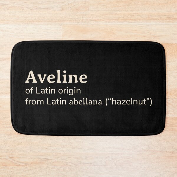 Item preview, Aveline name etymology designed and sold by YourNameStory.