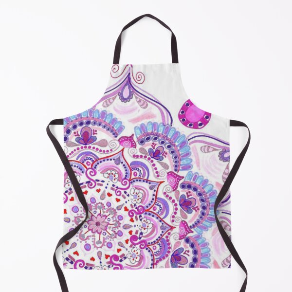 Item preview, Deep Mauve and Mulberry Floral Mandala designed and sold by BellaProject.
