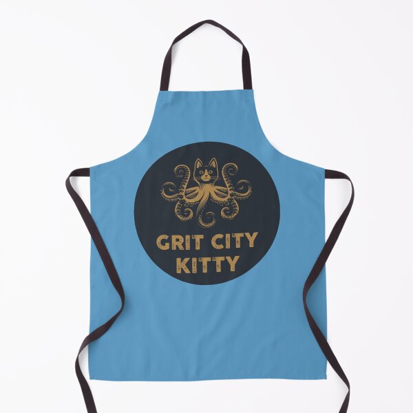 Aperçu de l'œuvre Cercle Grit City Kitty T-shirt classique créée et vendue par RalfJeschke.