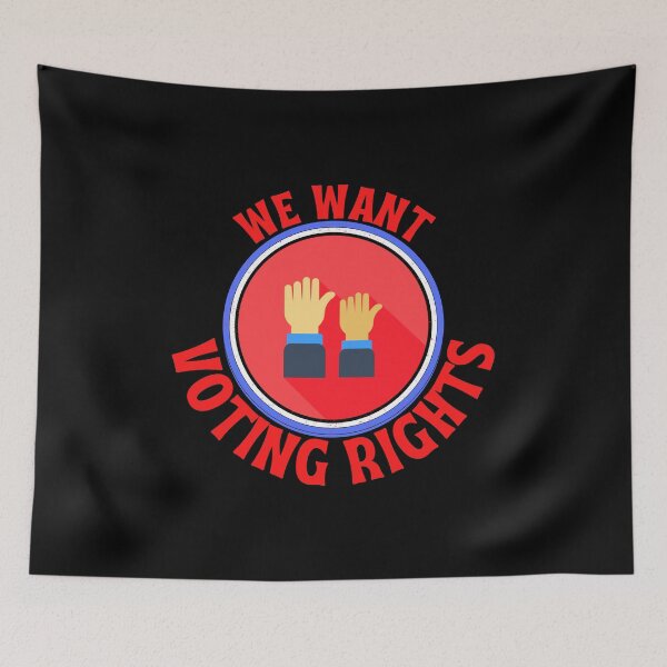 Item preview,   We want voting rights designed and sold by Innovational.
