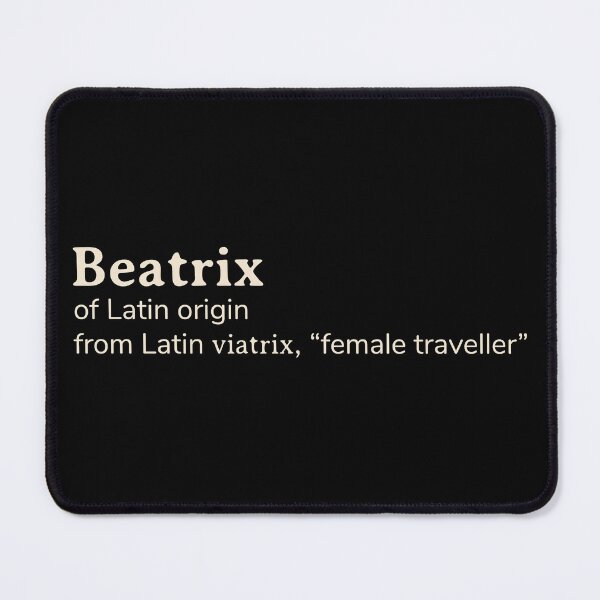Item preview, Beatrix name etymology designed and sold by YourNameStory.