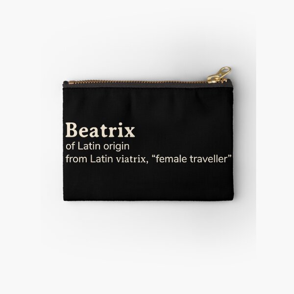 Item preview, Beatrix name etymology designed and sold by YourNameStory.
