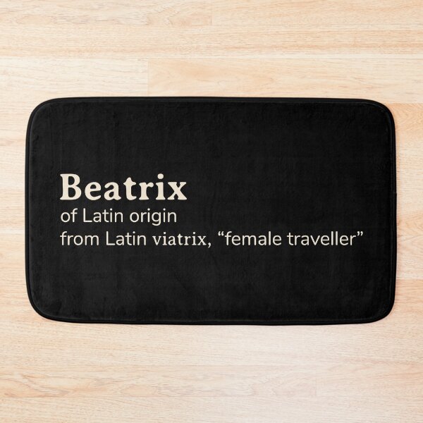 Item preview, Beatrix name etymology designed and sold by YourNameStory.