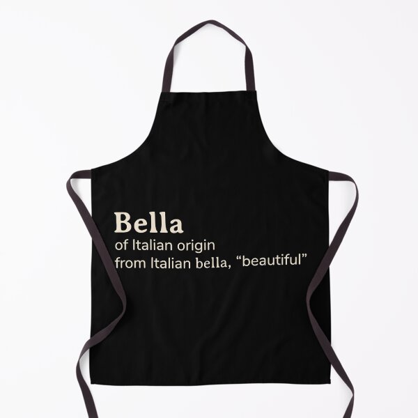 Item preview, Bella name etymology designed and sold by YourNameStory.