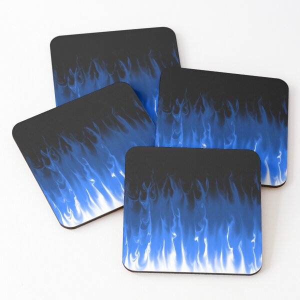 Aperçu de l'œuvre Flammes bleues ! créée et vendue par DeversDesigns.