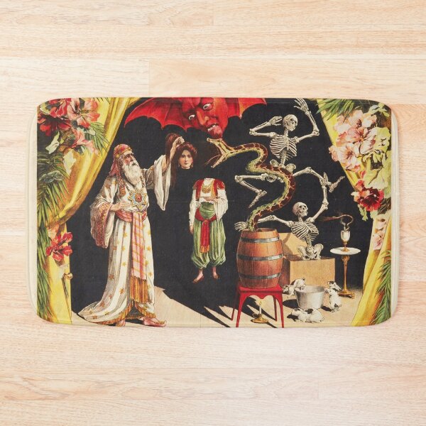 Item preview, Vintage magic poster art designed and sold by Vintage Designs +.