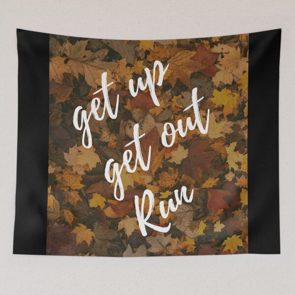 Item preview, Autumn Get up get out run designed and sold by The Warrior's Tavern.