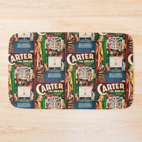 Item preview, Vintage carter the great magician poster art designed and sold by Vintage Designs +.