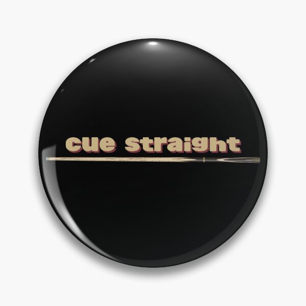 Item preview, Cue Straight Snooker Classic T-shirt designed and sold by Cue-.