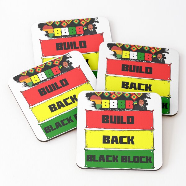 Item preview, Build Back Black Block designed and sold by Chrisblazestore.
