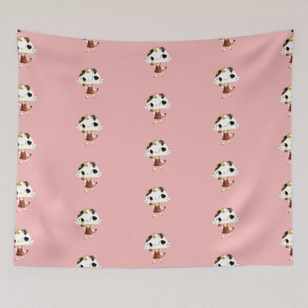 Item preview, Cute Cat waitress serving kitty illustration designed and sold by Grumpy Sloth.
