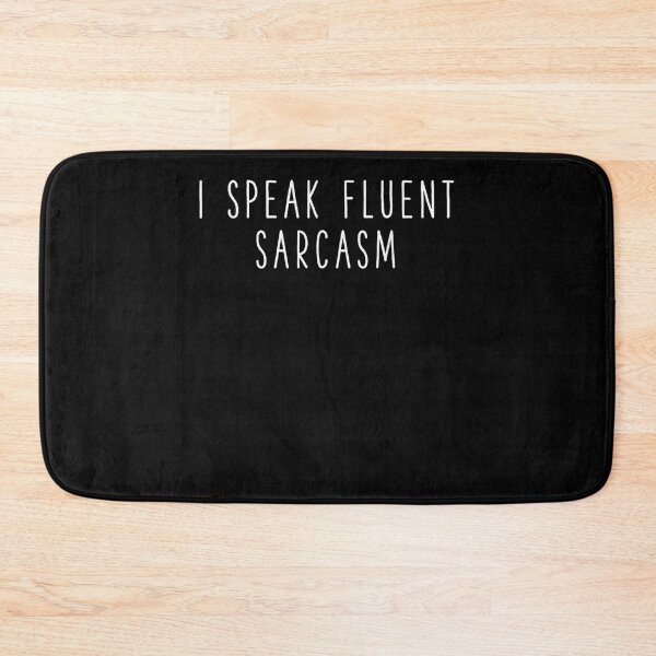 Item preview, I Speak Fluent Sarcasm Funny Sticker designed and sold by allysonhat.