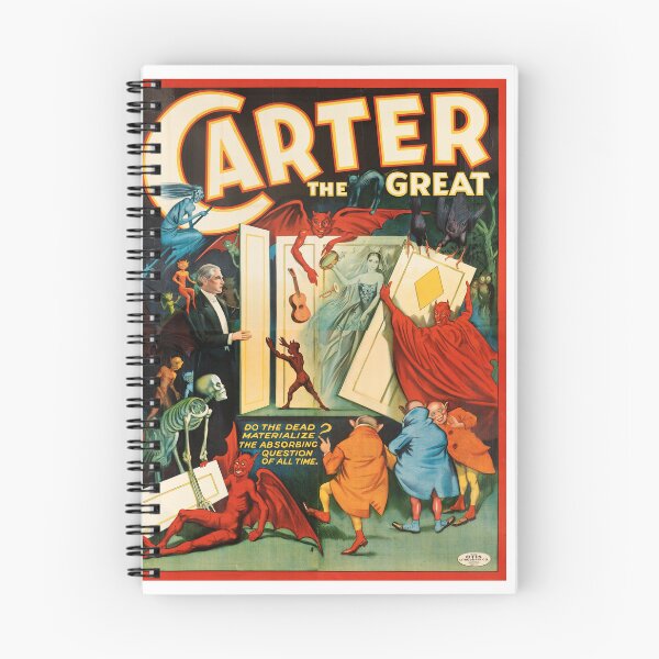 Item preview, Vintage magic Circus poster Carter the great designed and sold by Vintage Designs +.