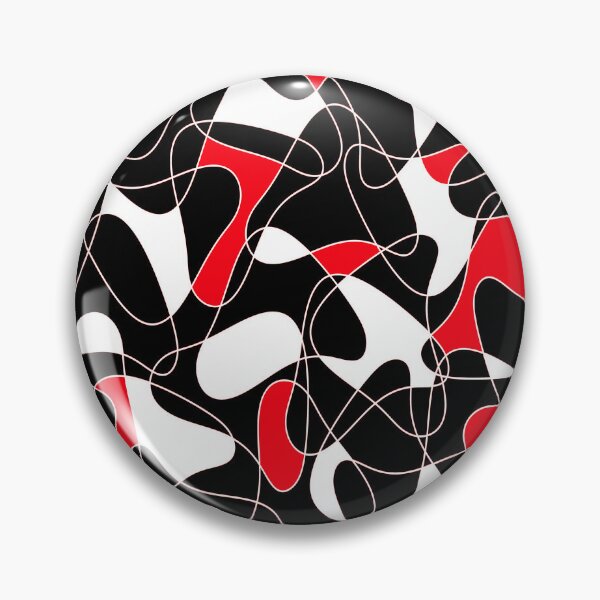 Item preview, Abstract pattern - red and black. designed and sold by K.S ART.