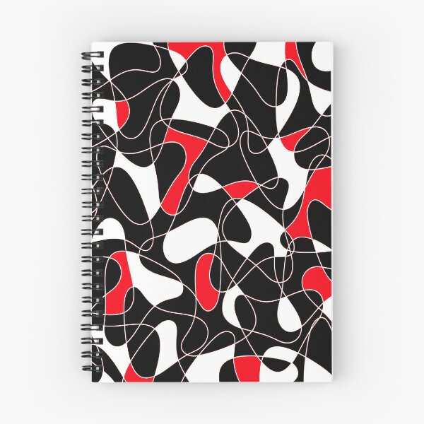 Item preview, Abstract pattern - red and black. designed and sold by K.S ART.