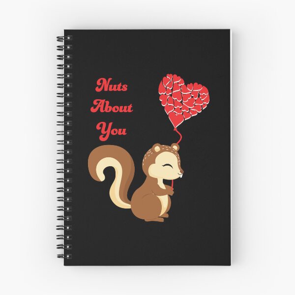 Item preview, Funny Valentines Day Nuts About You Cute Squirrel  designed and sold by geminivibe.