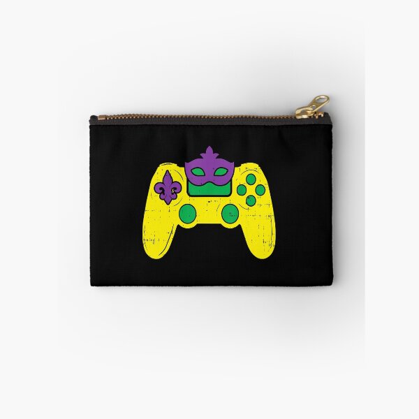 Artikelvorschau, Videospiel-Controller Gamer E-Sports Mardi Gras Boys Men entworfen und verkauft von Amanda Griffith.