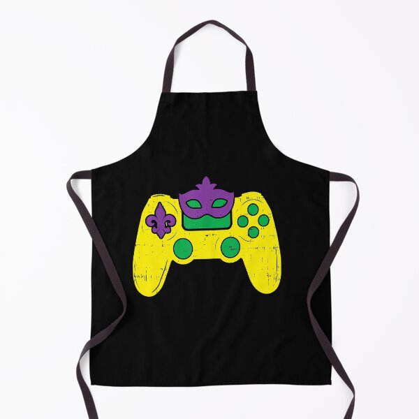 Artikelvorschau, Videospiel-Controller Gamer E-Sports Mardi Gras Boys Men entworfen und verkauft von Amanda Griffith.