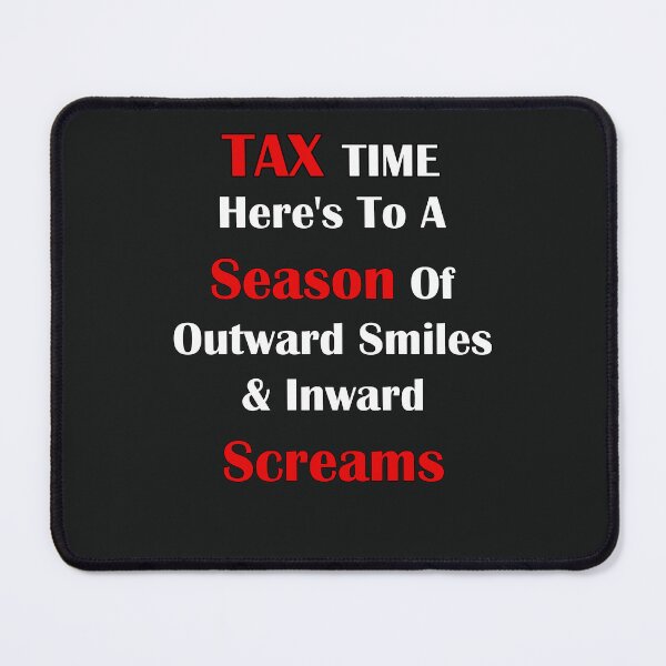Item preview, Funny Stressing Me Out Tax Time Season Sarcastic Quote designed and sold by Cute & Sassy Custom Gifting Boutiques.