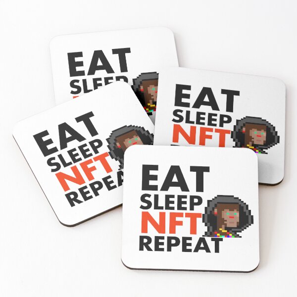 Item preview, Eat Sleep Collect NFT Crypto Monkey #47 designed and sold by patricklevar.