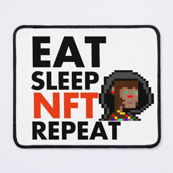 Item preview, Eat Sleep Collect NFT Crypto Monkey #47 designed and sold by patricklevar.