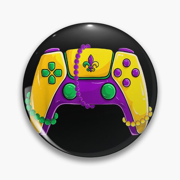 Item preview, Video Game Gamer Beads Mardi Gras, Kid Boys Men designed and sold by Amanda  Griffith.