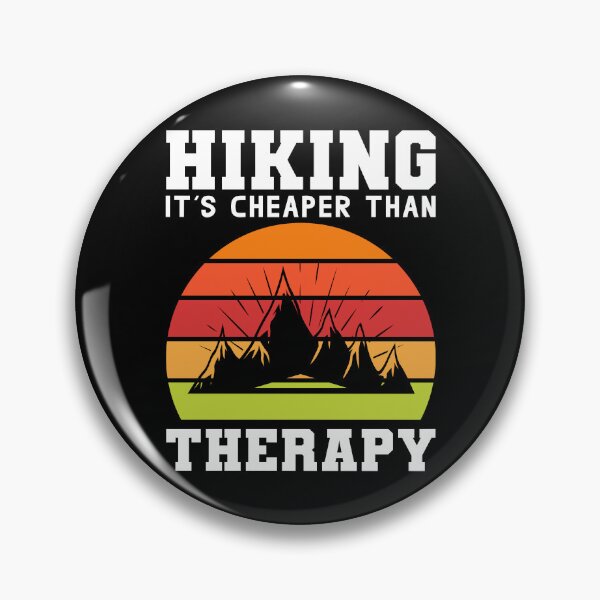 Item preview, Hiking It's Cheaper Than Therapy designed and sold by Joxxio.