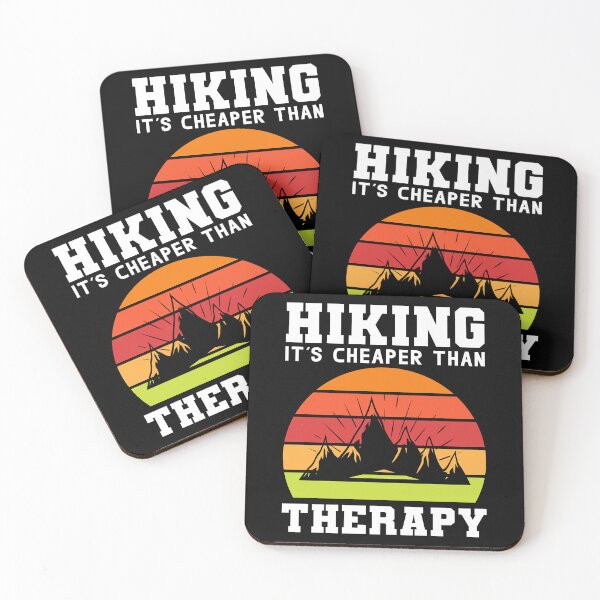 Item preview, Hiking It's Cheaper Than Therapy designed and sold by Joxxio.