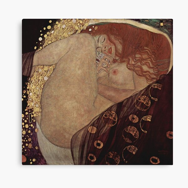 Aperçu de l'œuvre Danaé de Gustav Klimt créée et vendue par emilypigou.