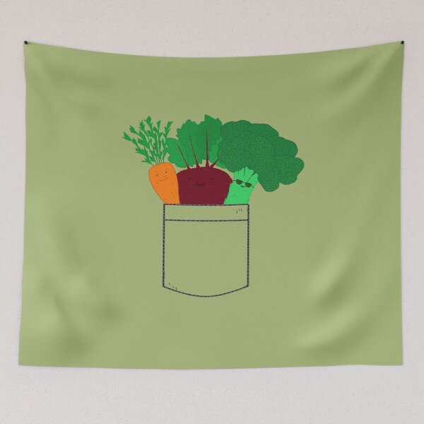 Item preview, Vegan pocket designed and sold by heartart85.