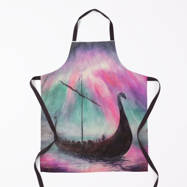Item preview, Viking Ship under Northern Lights designed and sold by Malc Sutherland.