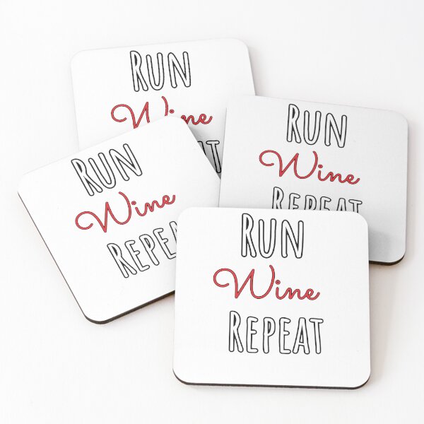 Item preview, Run Wine Repeat designed and sold by AtticTraffic.