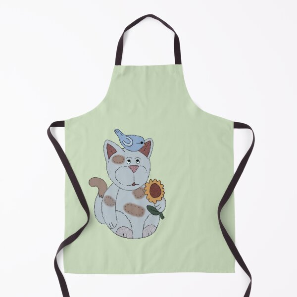 Item preview, Cat with bird designed and sold by Blumchen.