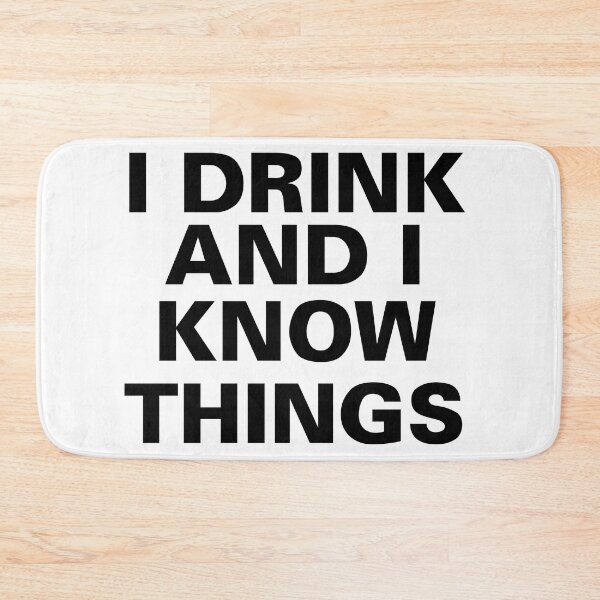 Item preview, I drink and I know things, t-shirt, gift, gifts, present, mug, cup designed and sold by Elshan Ilyasov.