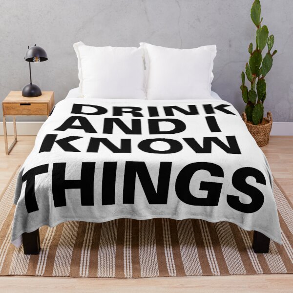 Item preview, I drink and I know things, t-shirt, gift, gifts, present, mug, cup designed and sold by Elshan Ilyasov.