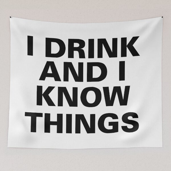 Item preview, I drink and I know things, t-shirt, gift, gifts, present, mug, cup designed and sold by Elshan Ilyasov.