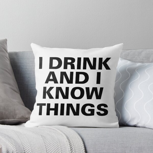Item preview, I drink and I know things, t-shirt, gift, gifts, present, mug, cup designed and sold by Elshan Ilyasov.