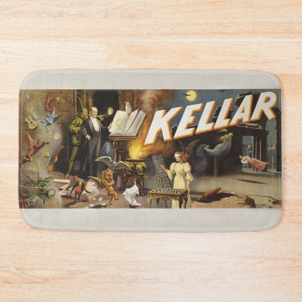 Item preview, Vintage Kellar magic poster art designed and sold by Vintage Designs +.