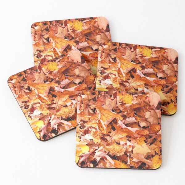 Item preview, Close Up Leaves on Ground Abstract designed and sold by allthingsnatura.