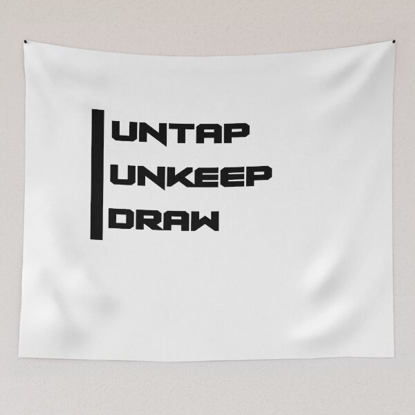 Item preview, Untap unkeep draw	 designed and sold by fadouades.