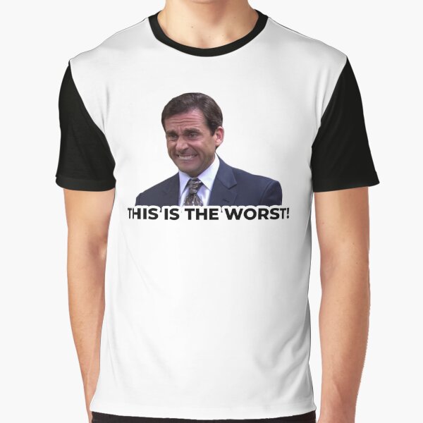 Item preview, The Office - Michael Scott "THIS IS THE WORST!" funny face  designed and sold by OutfitCustoms1.