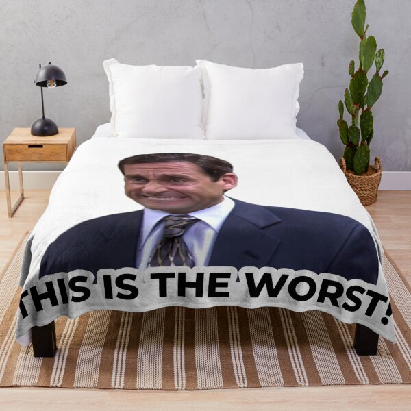 Item preview, The Office - Michael Scott "THIS IS THE WORST!" funny face  designed and sold by OutfitCustoms1.
