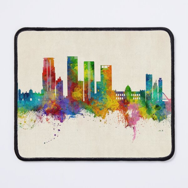 Item preview, Dhaka Bangladesh Skyline designed and sold by ArtPrints.