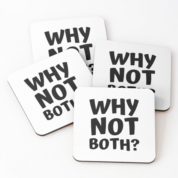 Item preview, Why Not Both? designed and sold by ValAndVanya.