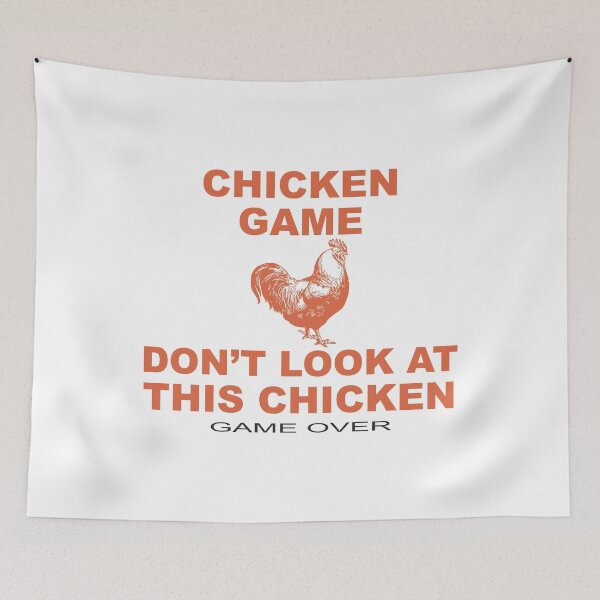 Item preview, chicken game don't look at this chicken designed and sold by DN Shop ★★★★★.